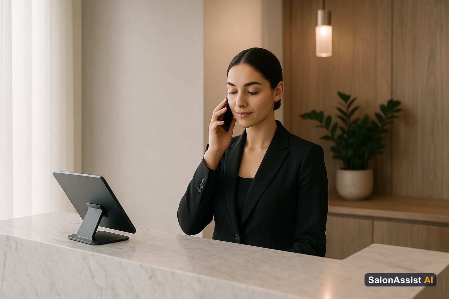 How an AI Receptionist Works for Salons in 2026
