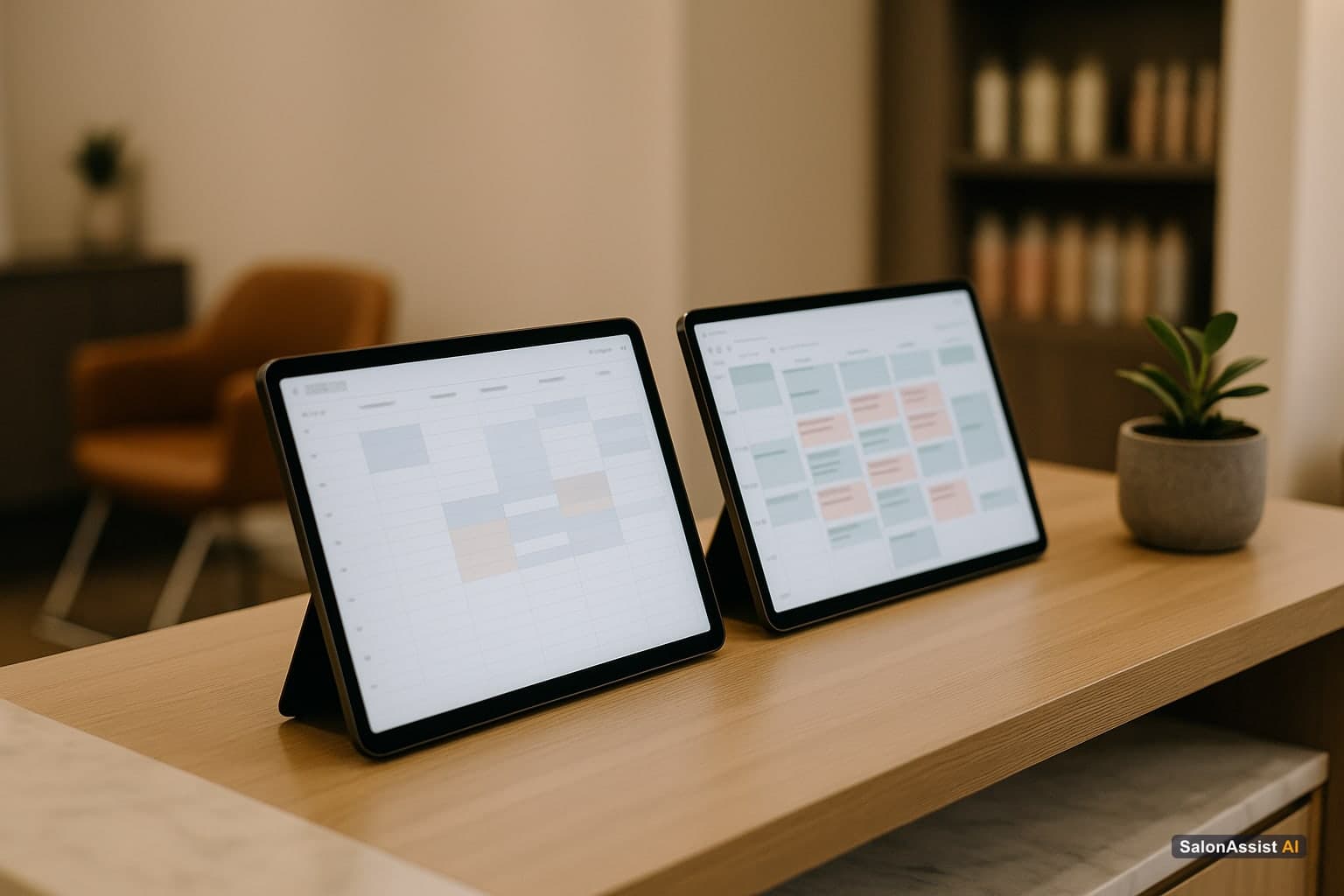 Comparison of traditional scheduling and group booking software interfaces