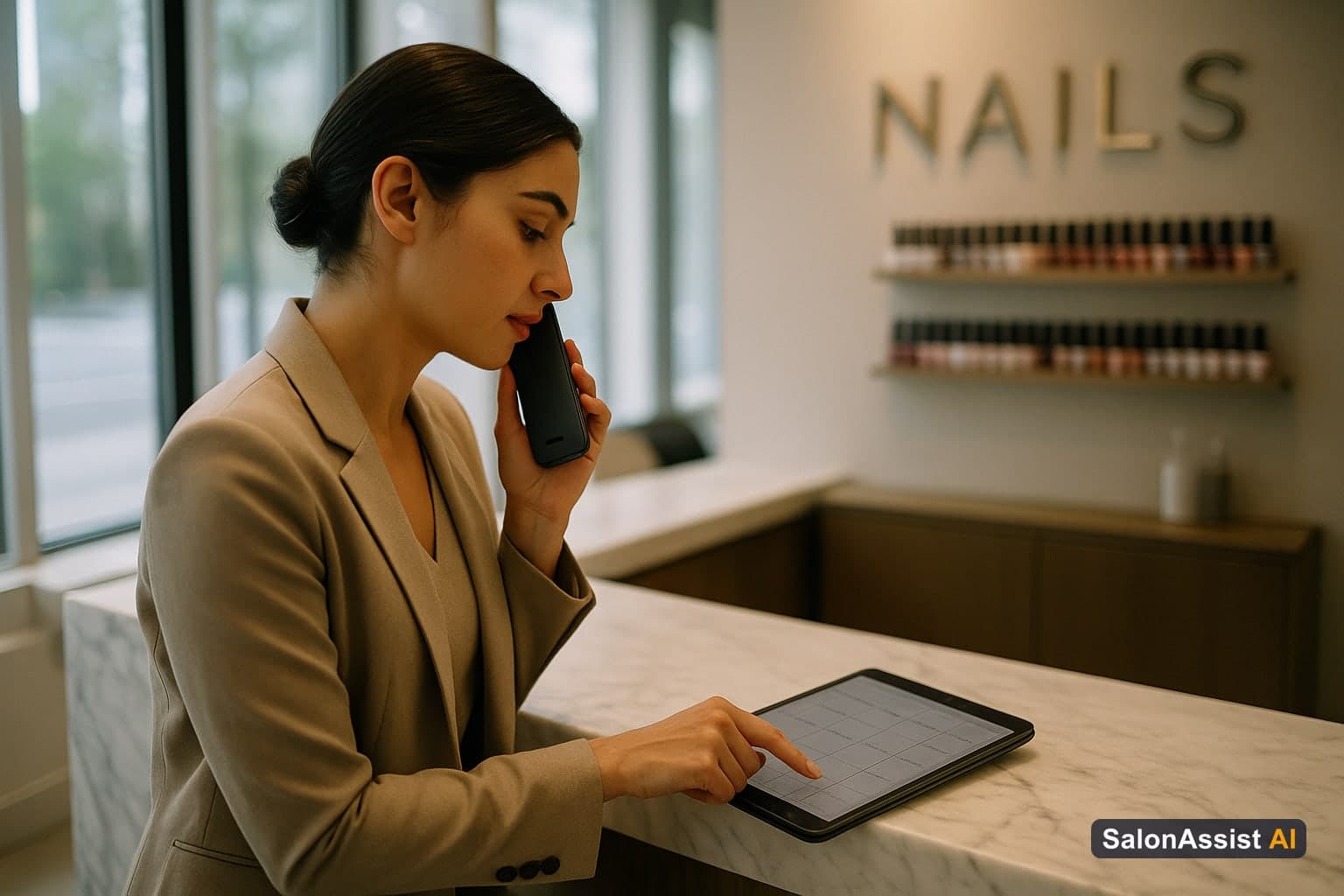 Voice AI for Nail Salons: An AI Booking Assistant Guide